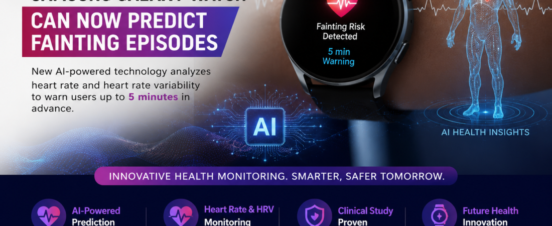 Samsung Galaxy Watch Could Soon Warn Users Before They Faint, New Study Reveals